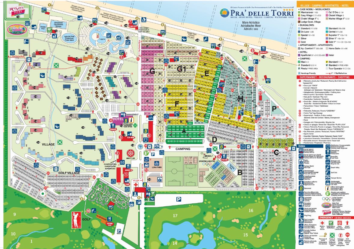 Camping Pra Delle Torri In Caorle Zowel Huren Als Kamperen 