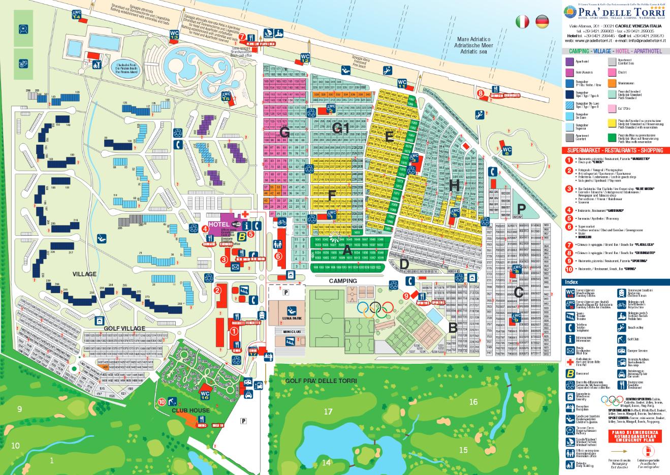 Camping Pra Delle Torri In Caorle Zowel Huren Als Kamperen 